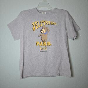 Yogi Bear Jellystone Park Gray Shirt Youth XL Boo Boo Hanna-Barbera Waller TX